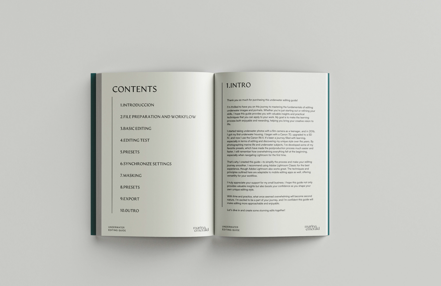 The Emerald Editing Bundle - Emerald Presets + Underwater Editing Guide